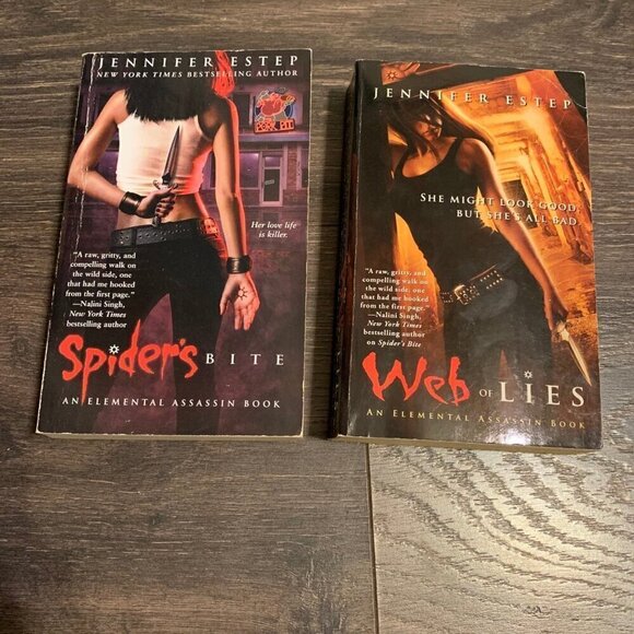 Jennifer Estep Books - Picture 1 of 6